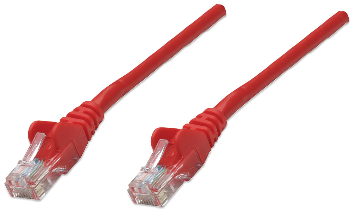 Cat6 U/UTP Network Patch Cable, 1 m (3 ft.), Red Image 1