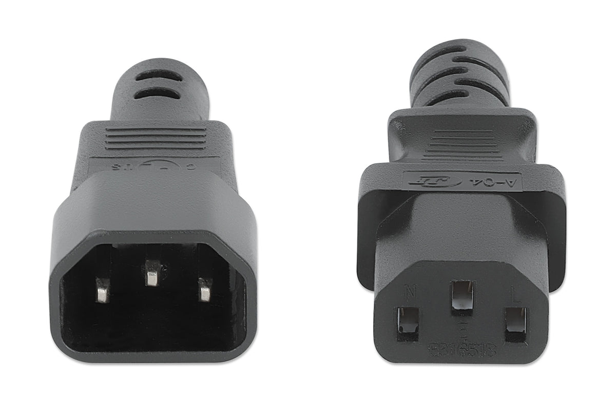 Power Extension Cable C13 to C14, 1 m Image 3