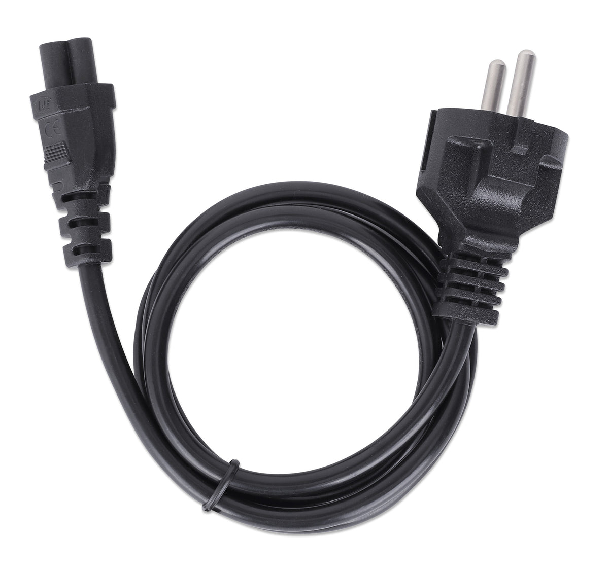 EU Power Cable C5 to CEE 7/7, 1 m Image 5