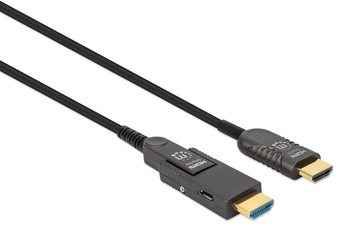 High-Speed HDMI Active Optical Cable with Detachable Connector, 100 m (328 ft.) Image 3
