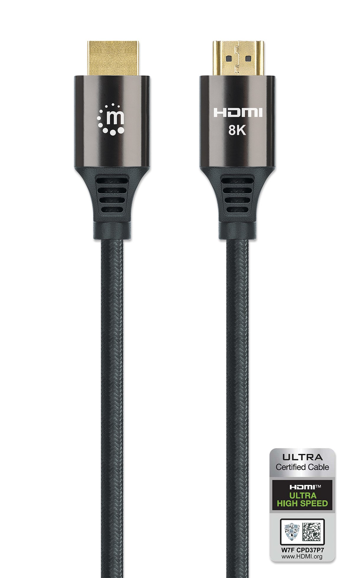 8K@60Hz Certified Ultra High Speed HDMI Cable with Ethernet, 1 m (3 ft.) Image 5