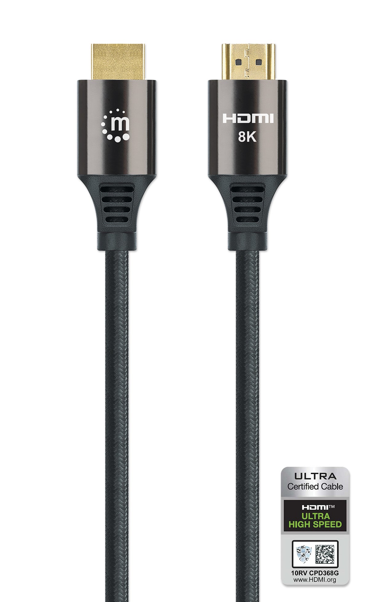 8K@60Hz Certified Ultra High Speed HDMI Cable with Ethernet, 3 m (10 ft.) Image 5