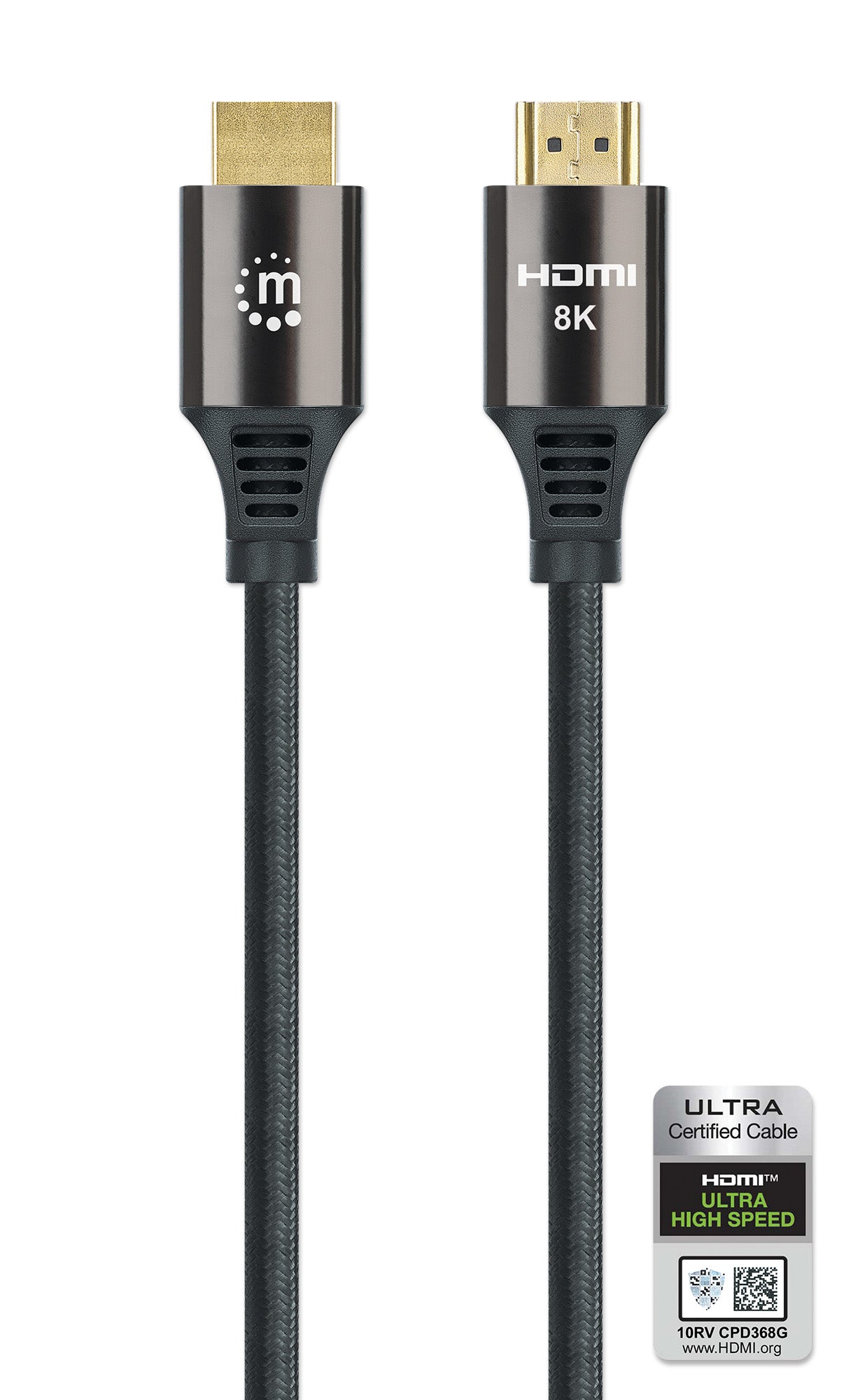 8K@60Hz Certified Ultra High Speed HDMI Cable with Ethernet, 3 m (10 ft.) Image 5