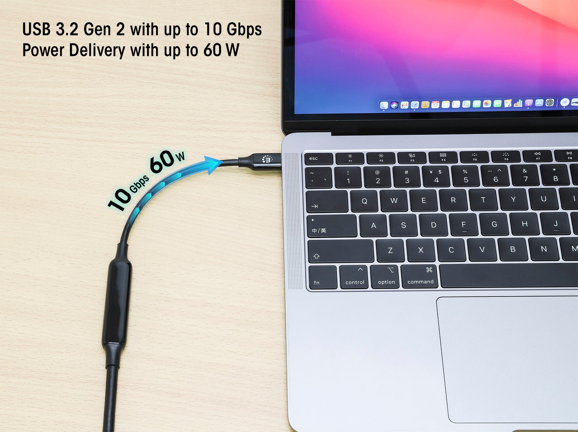 USB 3.2 Gen 2 Type-C Active Device Cable Image 6