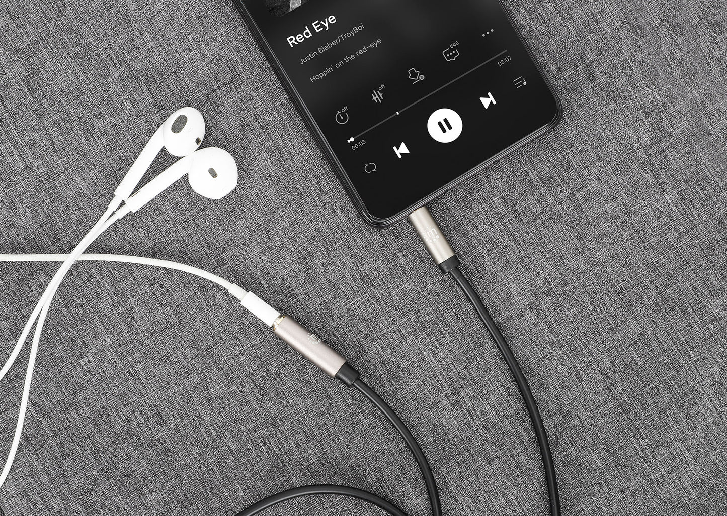 Stereo Audio Aux Extension Cable Image 9