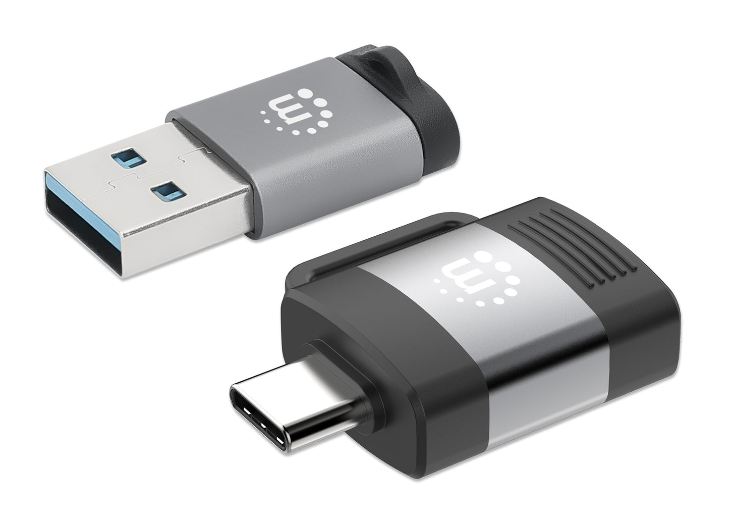 2-Piece Set: USB-C to USB-A & USB-A to USB-C Adapters Image 3