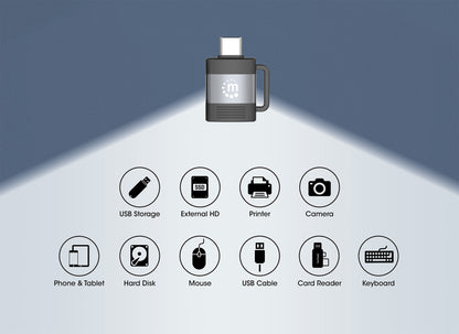 2-Piece Set: USB-C to USB-A & USB-A to USB-C Adapters Image 10