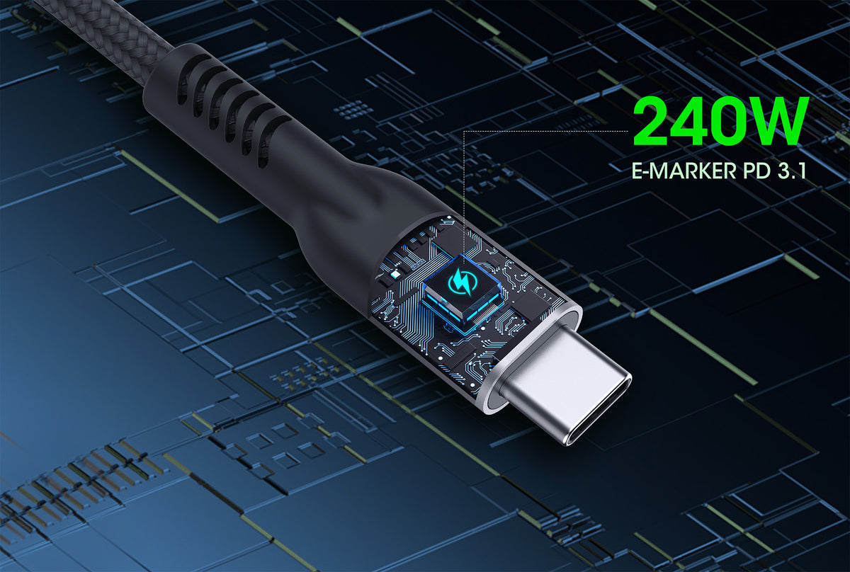 USB4 Type-C 40 Gbps 8K Video and 240 W EPR Charging Cable / PD 3.1 Image 11