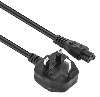 UK Power Cable C5 to BS1363, 1.8 m Image 2