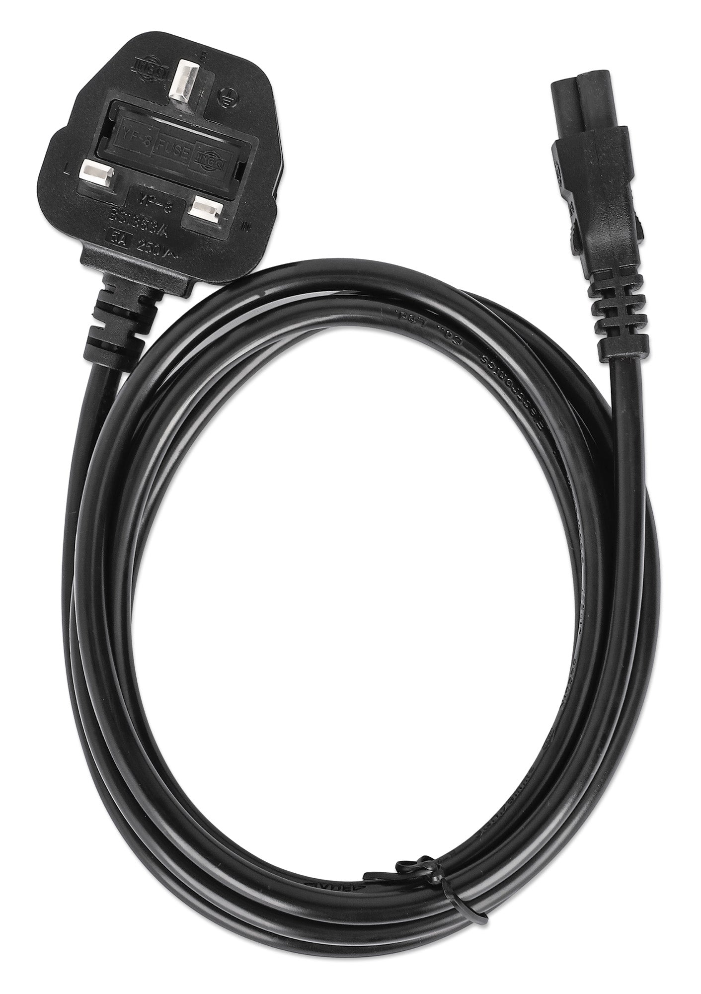 UK Power Cable C5 to BS1363, 1.8 m Image 5
