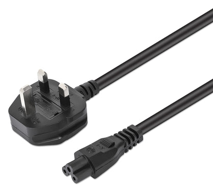 UK Power Cable C5 to BS1363, 1.8 m Image 1