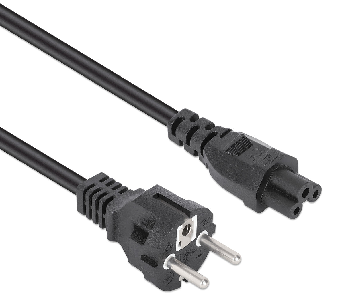 EU Power Cable C5 to CEE 7/7, 1.8 m Image 3