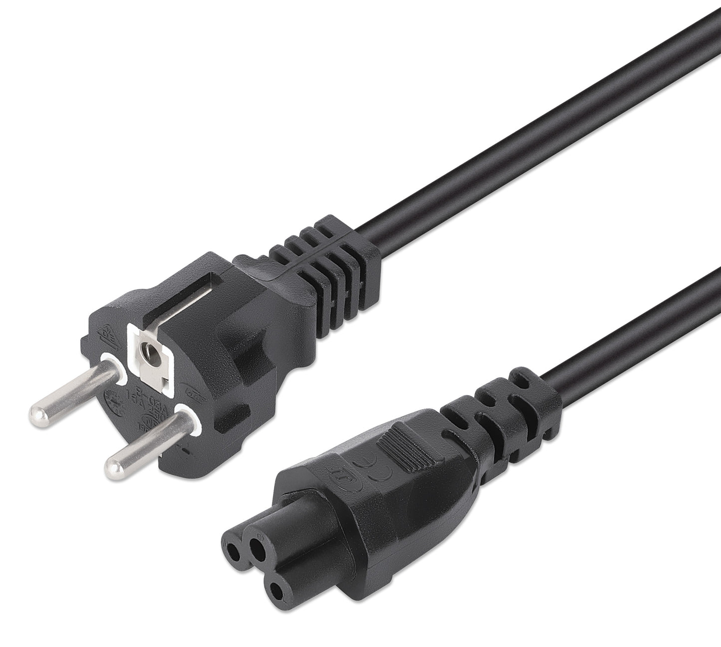 EU Power Cable C5 to CEE 7/7, 1.8 m Image 1
