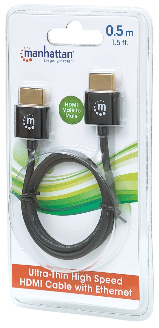 Super-slim High Speed HDMI Cable with Ethernet  Packaging Image 2
