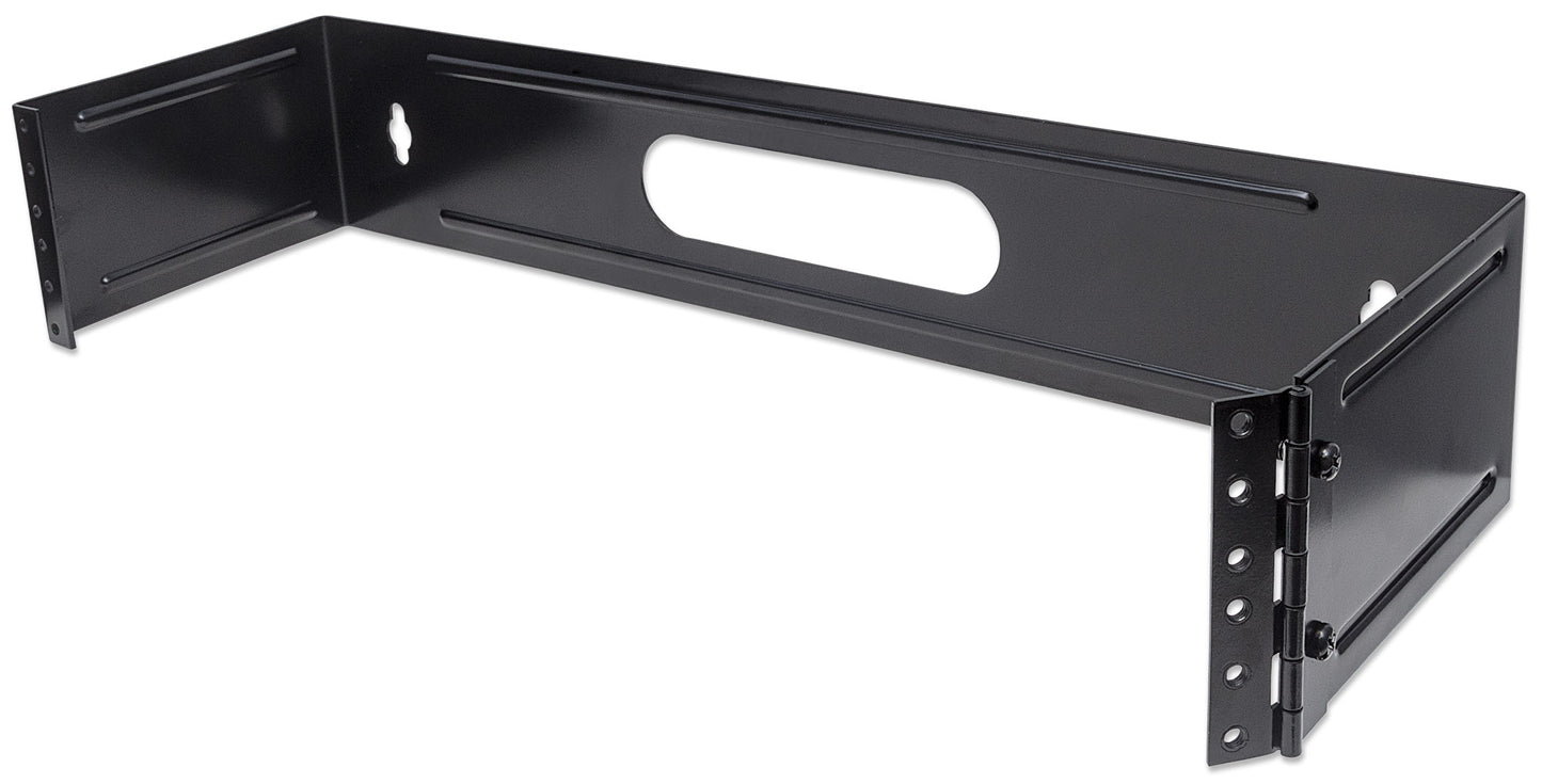 19" Hinged Wall Bracket, 2U Image 1