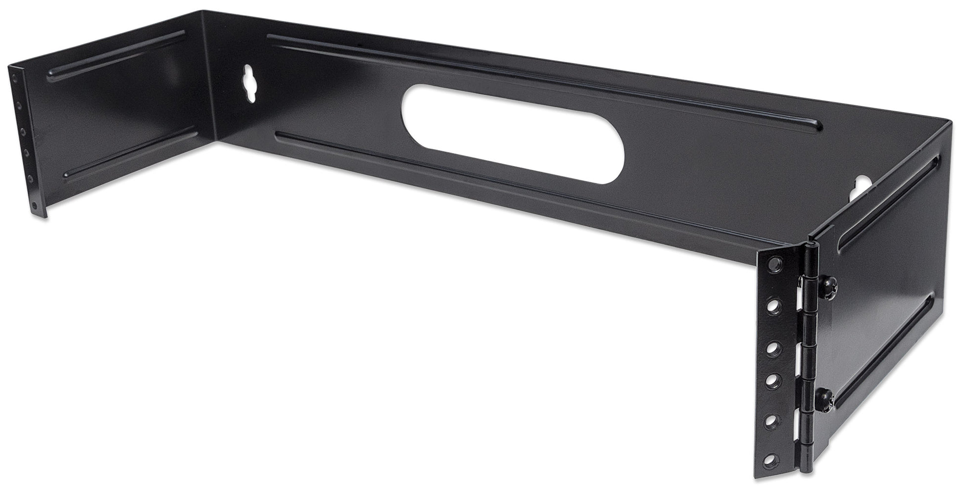 19" Hinged Wall Bracket, 2U Image 1