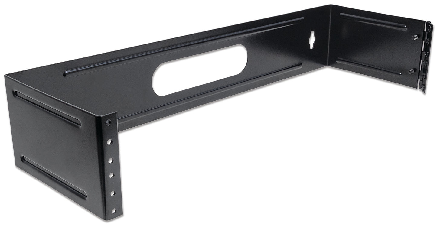 19" Hinged Wall Bracket, 2U Image 2