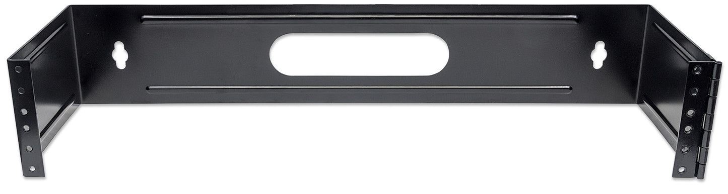 19" Hinged Wall Bracket, 2U Image 3