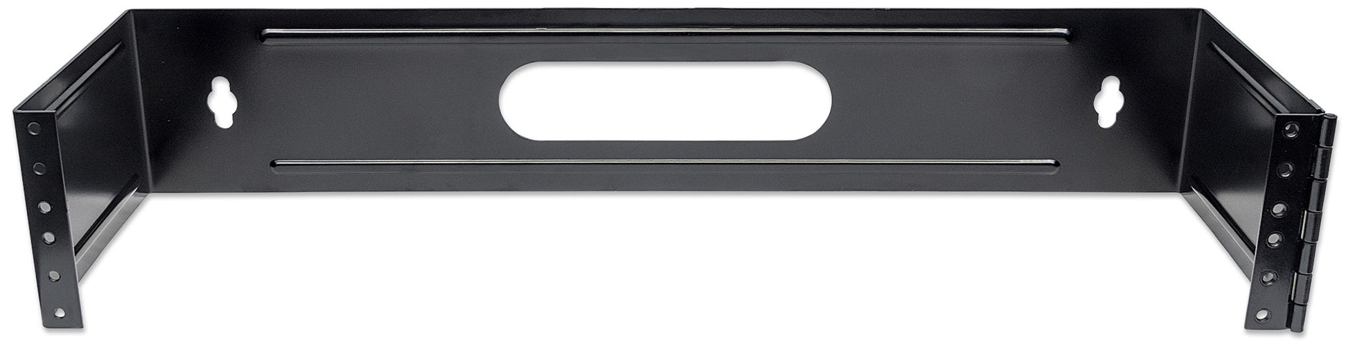 19" Hinged Wall Bracket, 2U Image 3