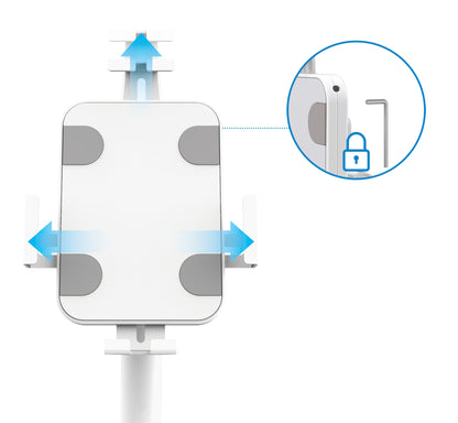 Anti-Theft Kiosk Floor Stand for Tablet and iPad Image 10