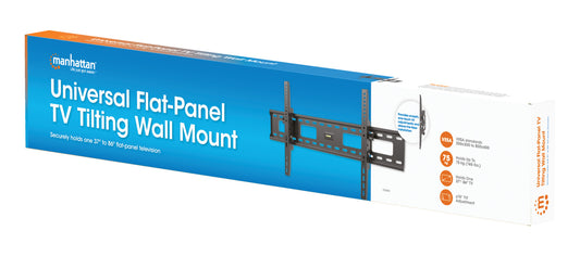 Universal Flat-Panel TV Tilting Wall Mount, for 37" to 86" Displays Packaging Image 2