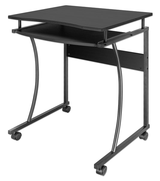 Compact Desk with Slide-out Keyboard Tray Image 1