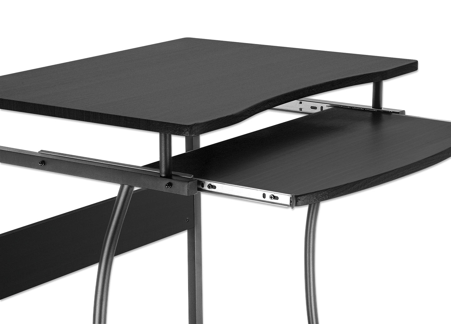 Compact Desk with Slide-out Keyboard Tray Image 7