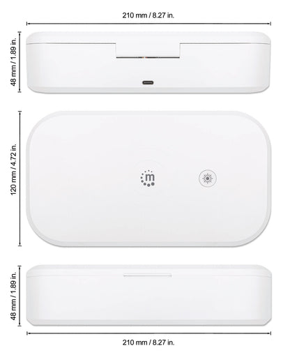Wireless Charger with Phone Storage Box Image 13