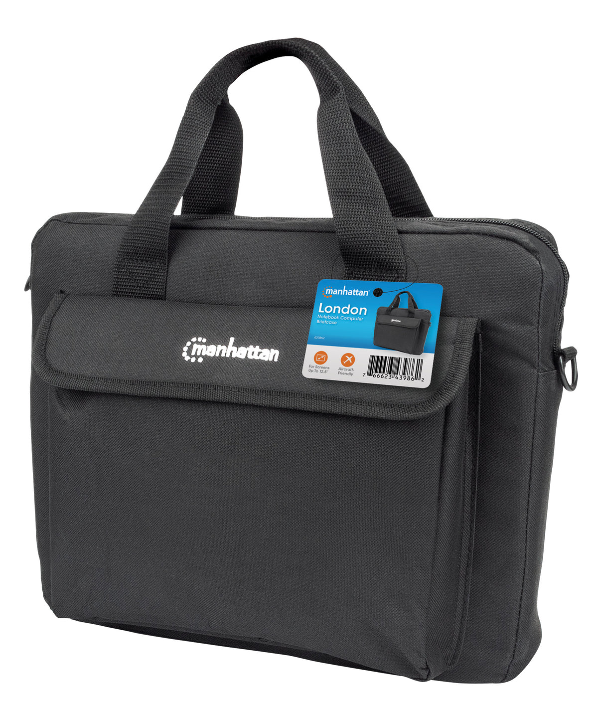 London Laptop Briefcase 12.5" Packaging Image 2