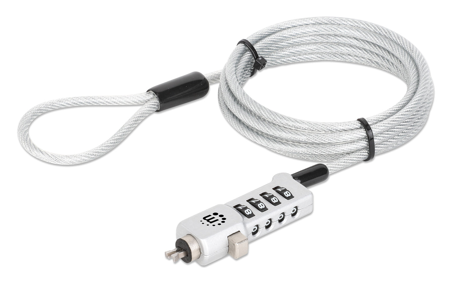 Universal Laptop Combination Lock For Noble Wedge®, Nano and K-Slot Image 1