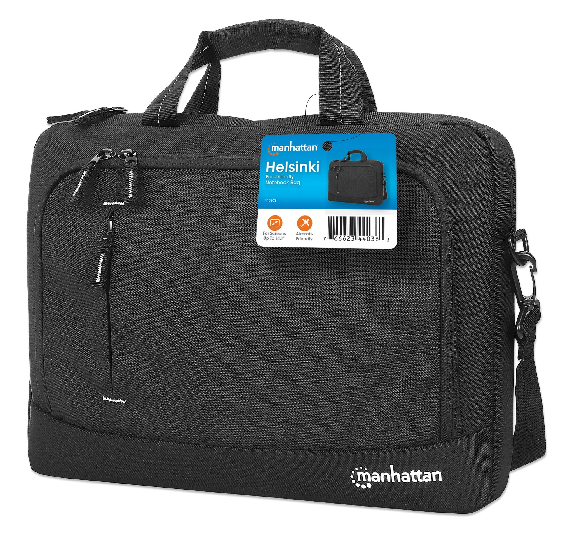 Helsinki Eco-friendly Laptop Bag 14.1" Packaging Image 2