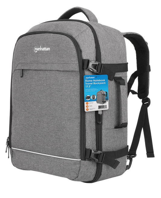 Rome Laptop Travel Backpack 17.3" Packaging Image 2
