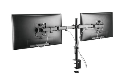 Dual Monitor Mount with Double-Link Swing Arms, for 13" to 32" Displays Image 7