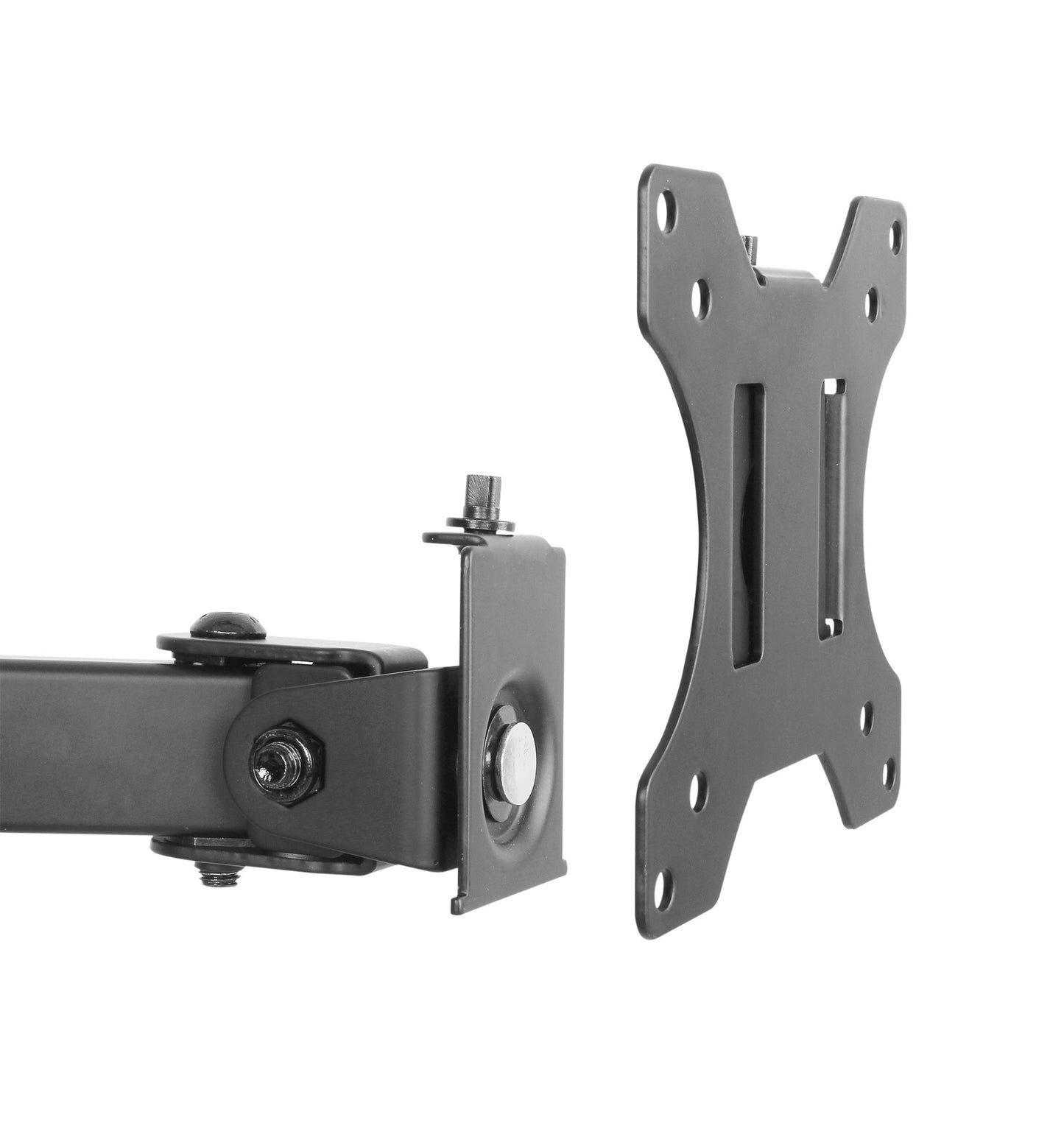 Dual Monitor Mount with Double-Link Swing Arms, for 13" to 32" Displays Image 8