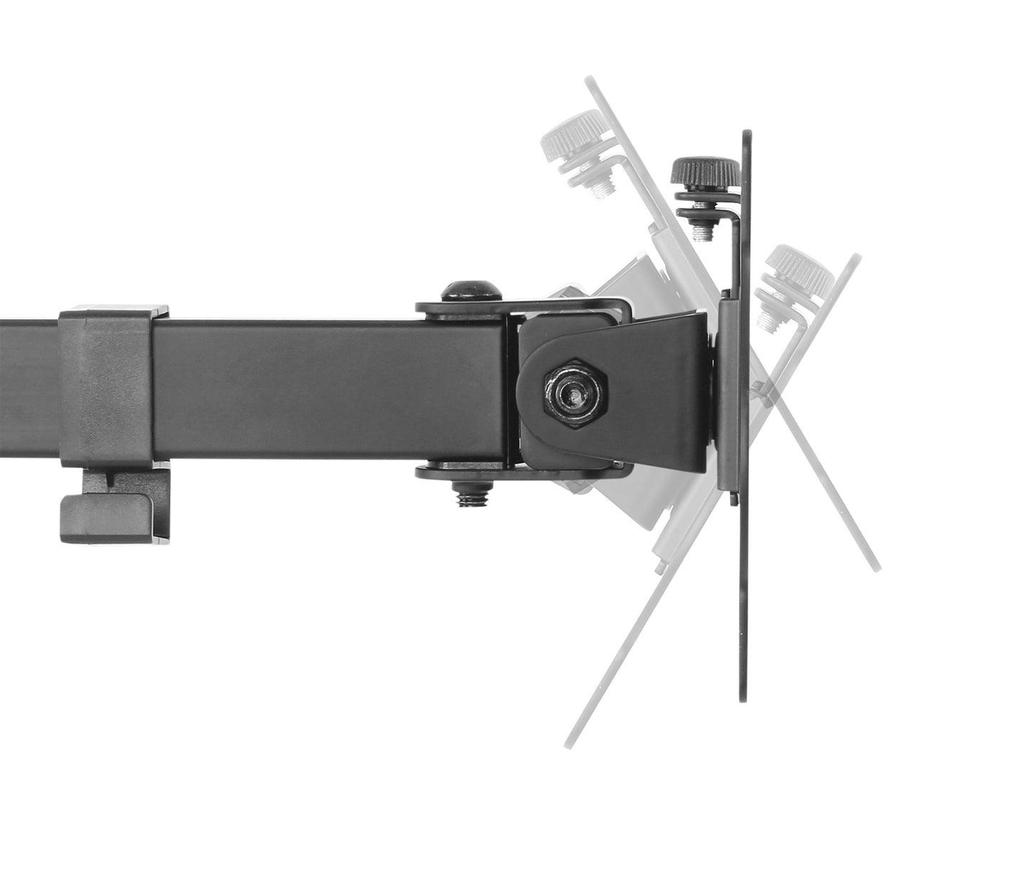 Dual Monitor Mount with Double-Link Swing Arms, for 13" to 32" Displays Image 9