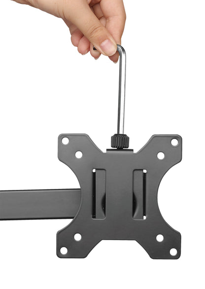 Dual Monitor Mount with Double-Link Swing Arms, for 13" to 32" Displays Image 10