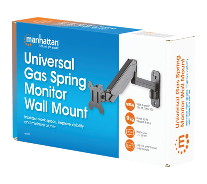 Universal Gas Spring Jointed Arm Monitor Wall Mount Packaging Image 2