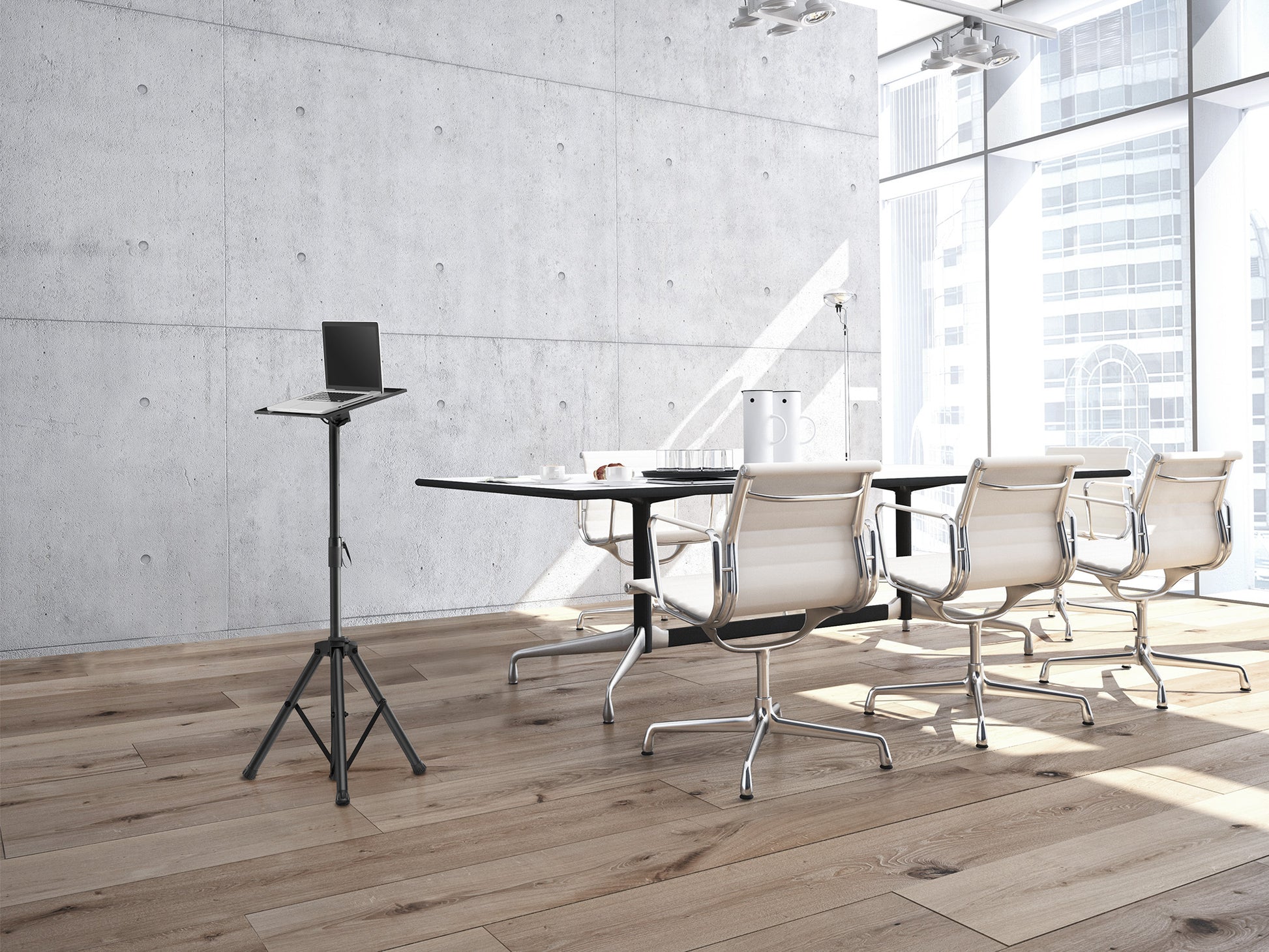 Portable Tripod Stand for Monitors, Projectors and Laptops Image 14