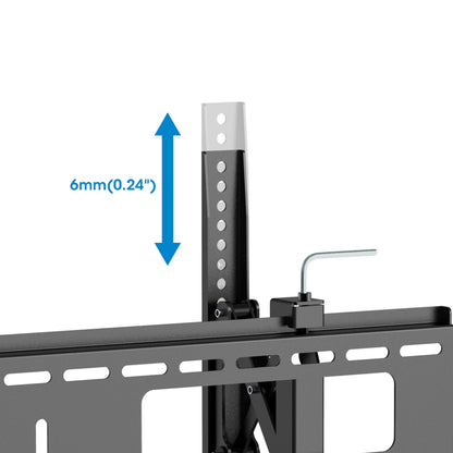 Anti-Theft Tilting TV Wall Mount with Extension, for 43" to 90" Displays Image 11