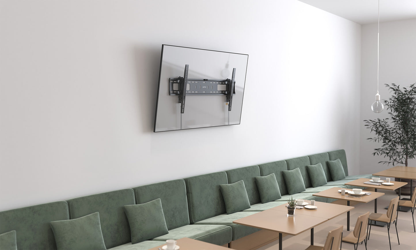 Anti-Theft Tilting TV Wall Mount with Extension, for 43" to 90" Displays Image 3