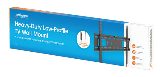 Heavy-Duty Low-Profile TV Wall Mount, for 37" to 70" Displays Packaging Image 2
