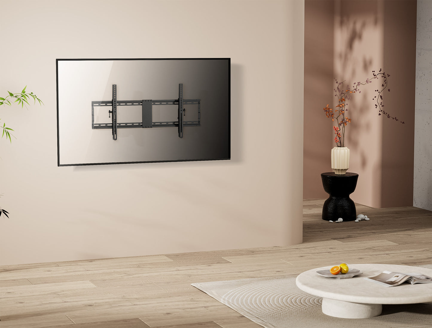 Low-Profile Tilting TV Wall Mount, for 43" to 100" Displays Image 12