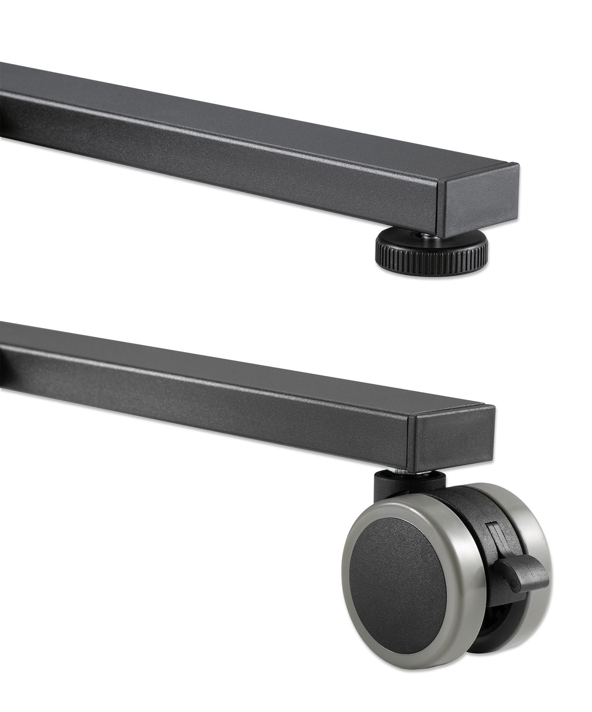 Compact Height-Adjustable TV Cart / Stand, for 34" to 55" Displays Image 15
