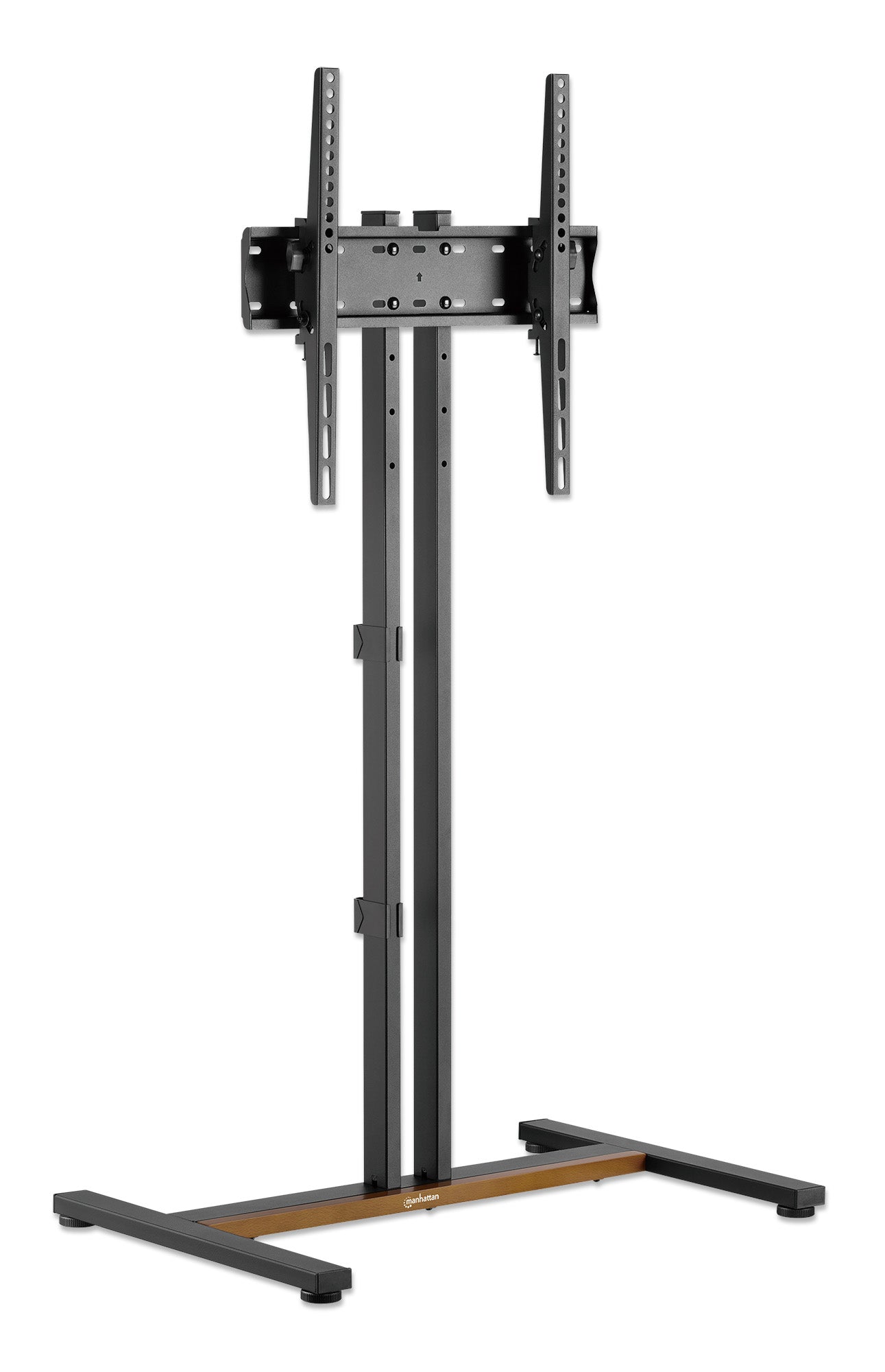 Compact Height-Adjustable TV Cart / Stand, for 34" to 55" Displays Image 4
