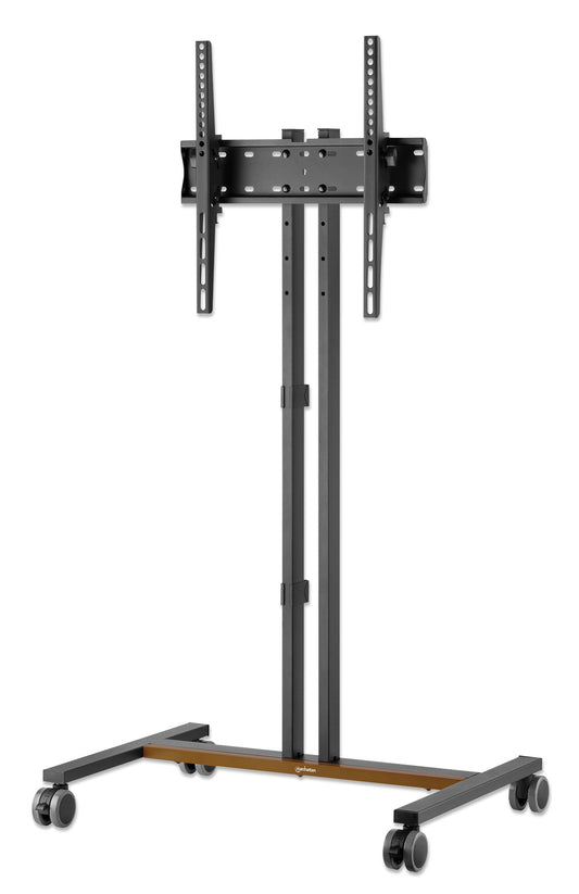 Compact Height-Adjustable TV Cart / Stand, for 34" to 55" Displays Image 1