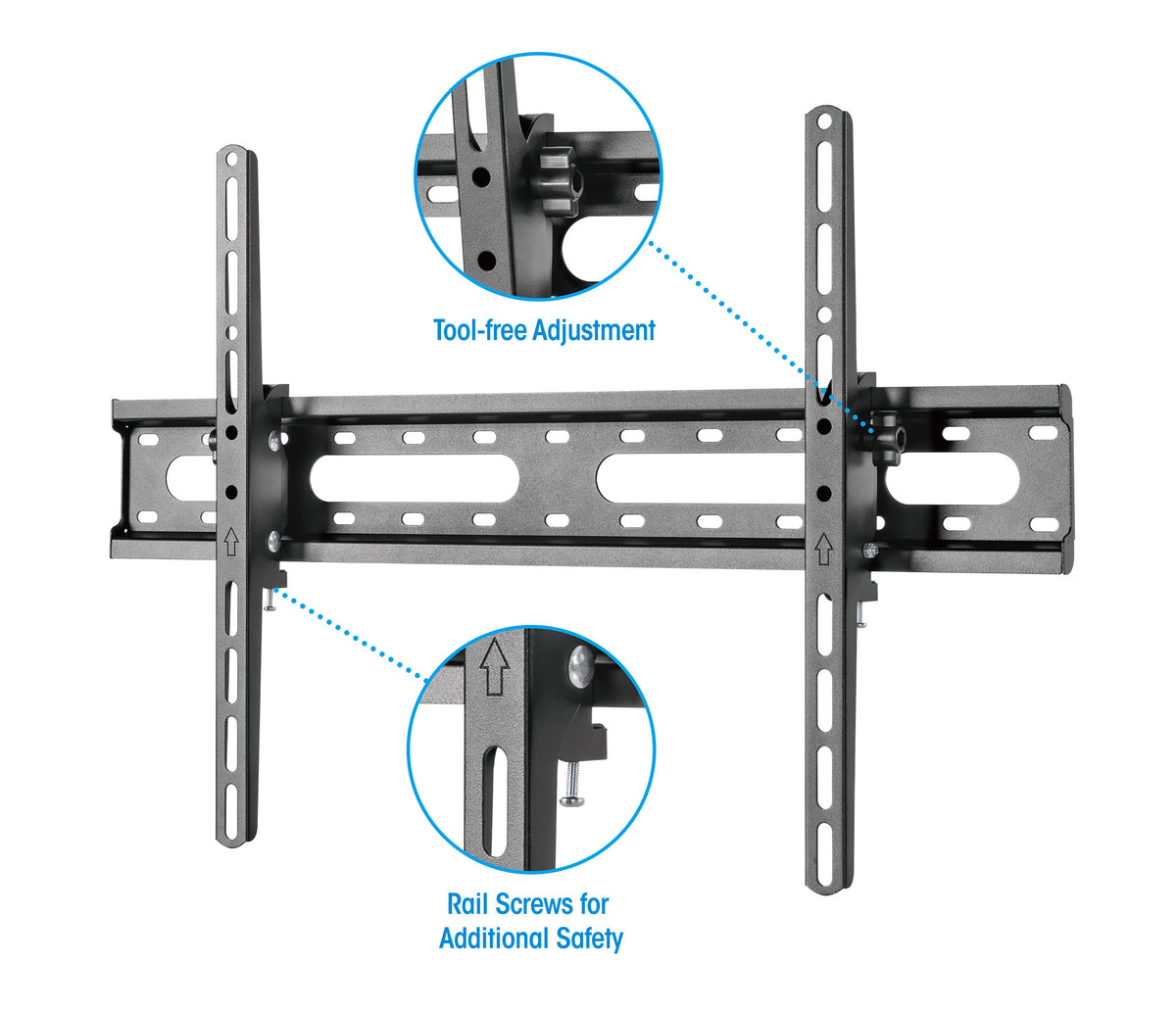 Tilting TV Wall Mount, for 37" to 70" Displays Image 8