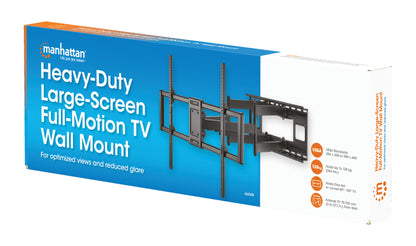 Heavy-Duty Large-Screen Full-Motion TV Wall Mount, for 60" to 120" Displays Packaging Image 2