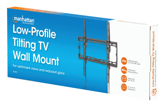 Low-Profile Tilting TV Wall Mount, for 32" to 70" Displays Packaging Image 2