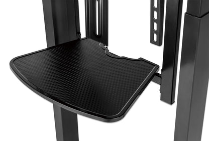 Motorized Height-Adjustable Multimedia TV Cart, for 55" to 100" Displays Image 12