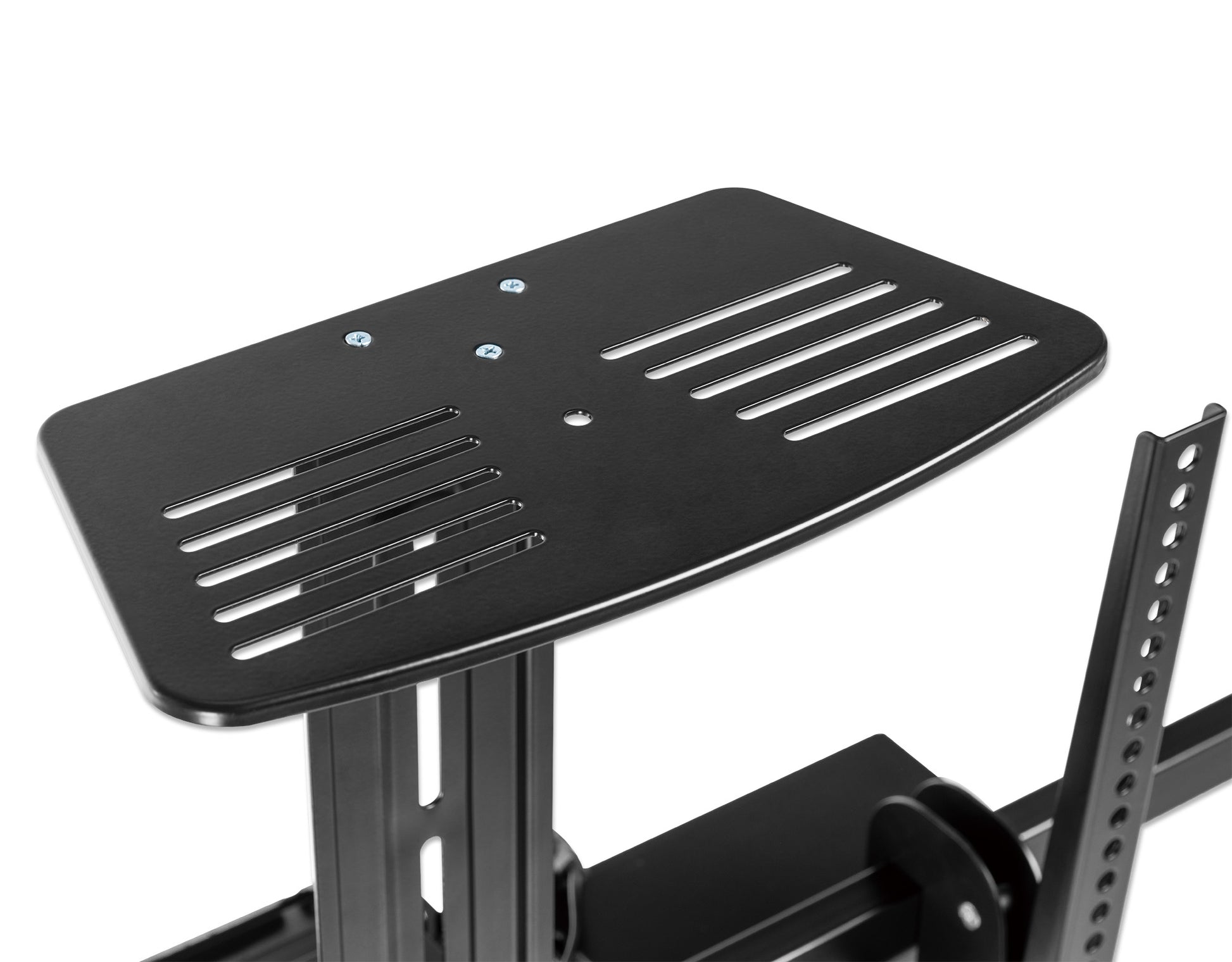 Motorized Height-Adjustable Multimedia TV Cart, for 55" to 100" Displays Image 12